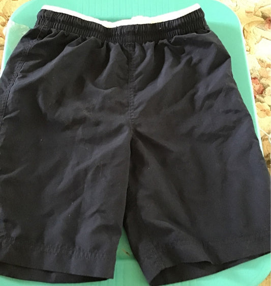 Old Navy Boys 14-16 Swim Trunks Navy Blue