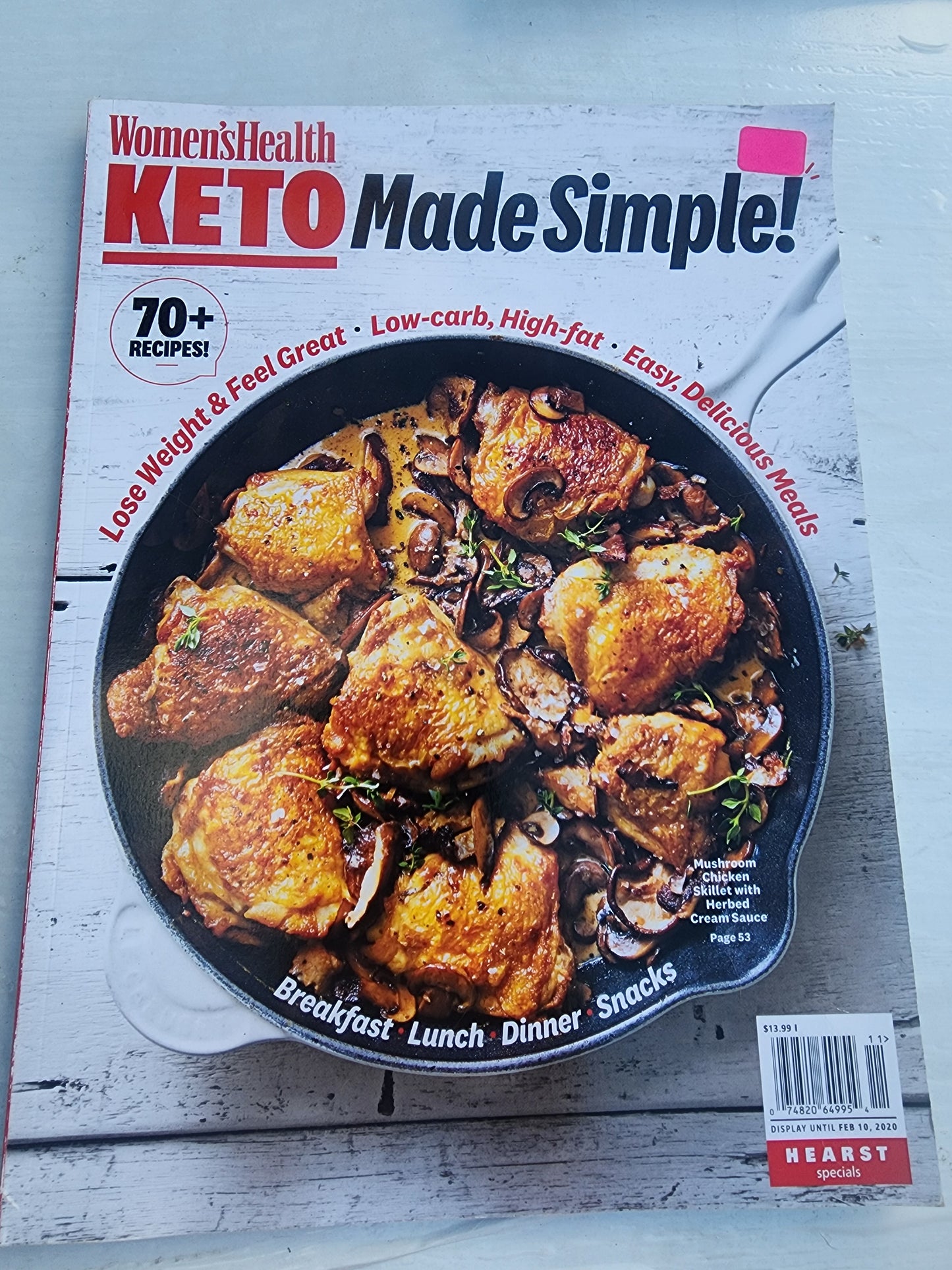 Women's Health KETO Made Simple! 70+ Recipes! 
Healthy Keto Basics