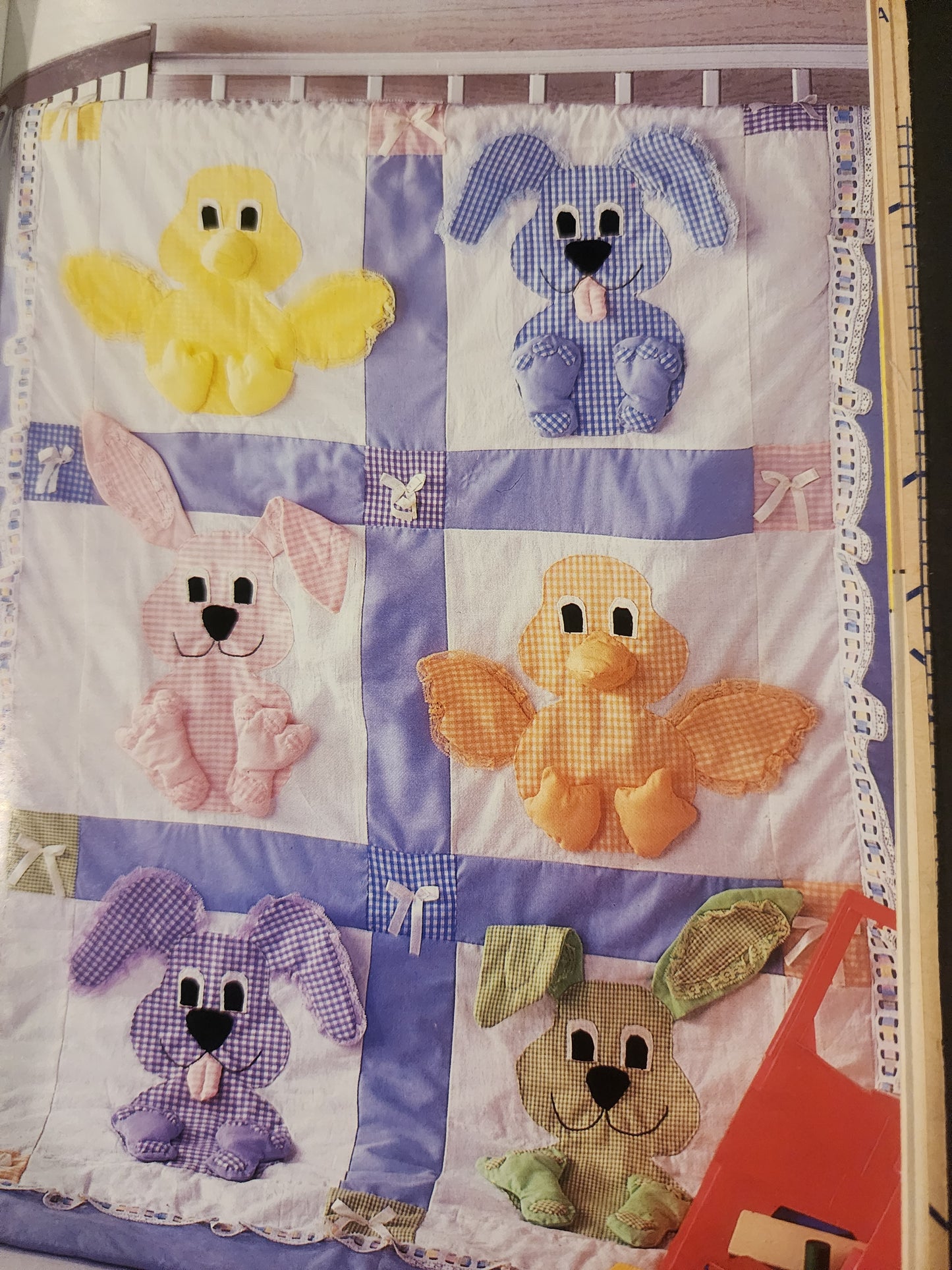 ANNIE'S PATTERN CLUB NEWSLETTER # 42 WINTER PROJECTS & #45 1987 crochet quilt