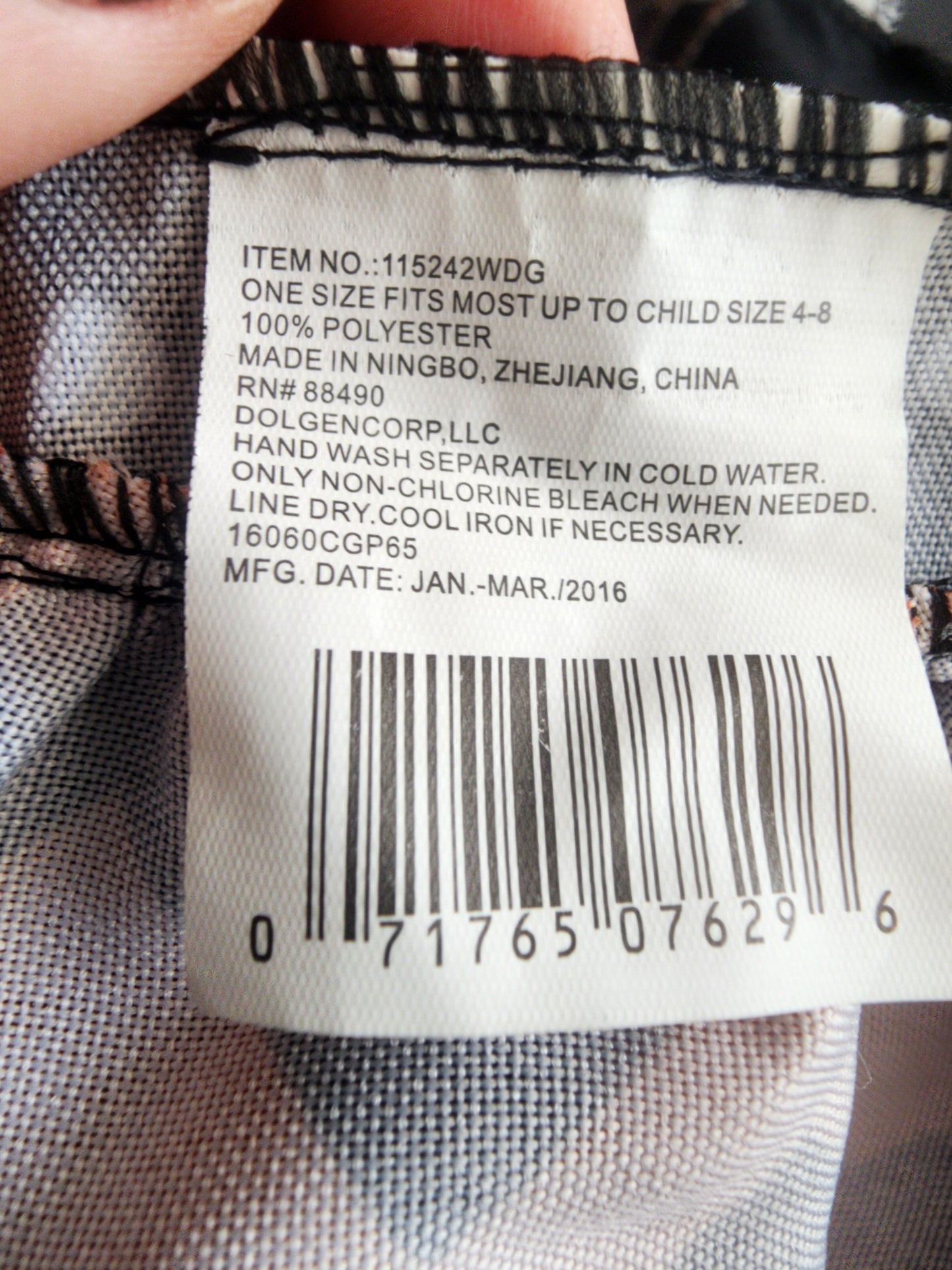 Halloween Polka Dot Spider Web Apron Black Orange, child size 4-8