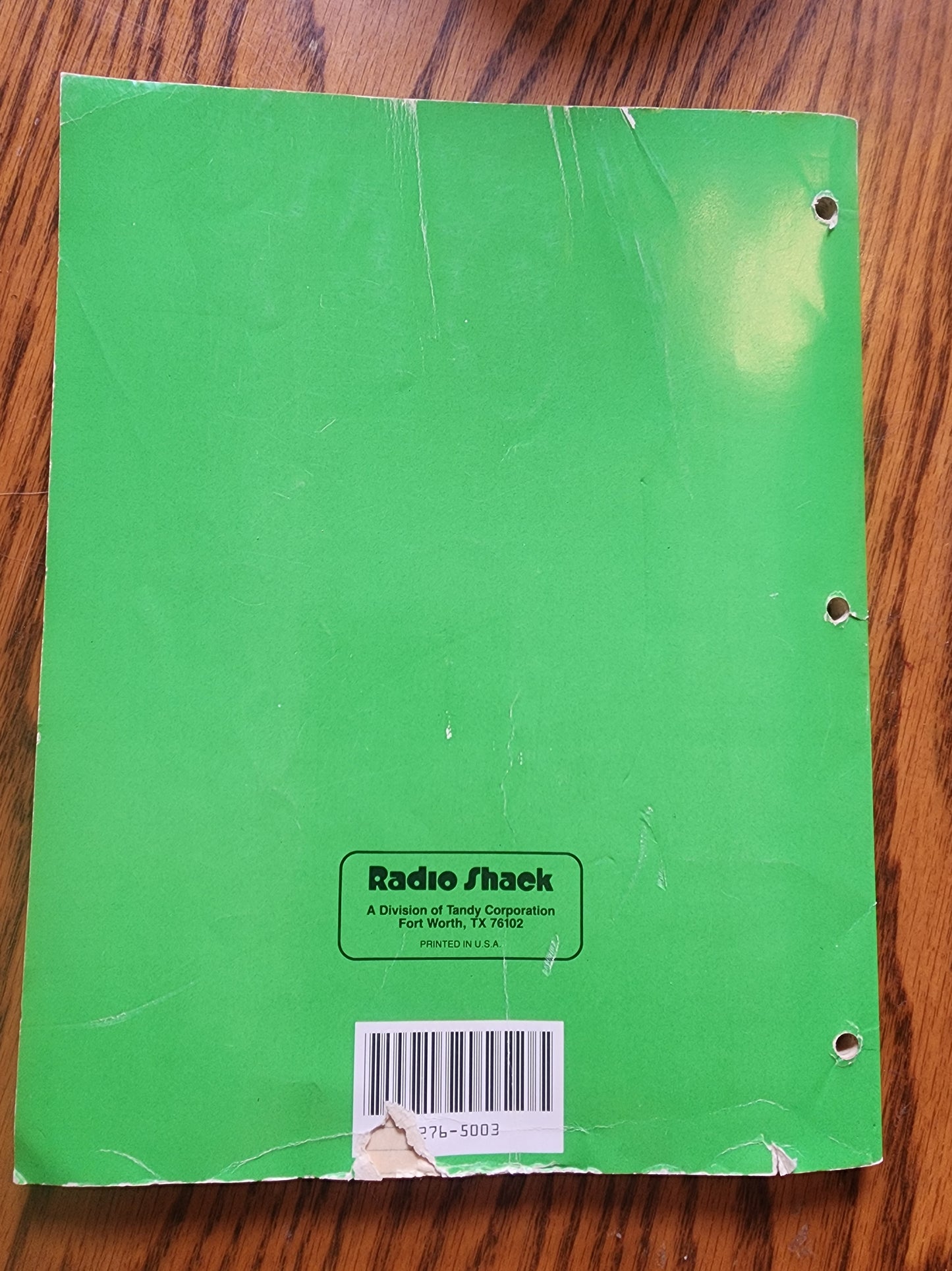 Getting Started in Electronics 276-5003A written exclusively for Radio Shack