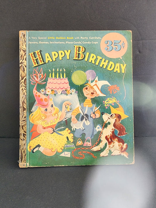 How to have a Happy Birthday A Party Cut-Out Book by Elsa Ruth Nast.