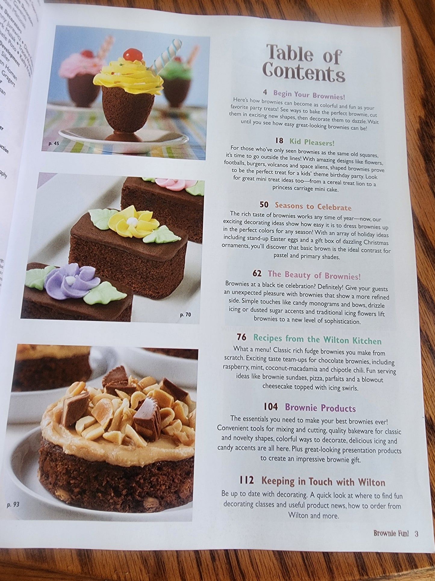 Wilton Brownie Fun! 140 Ideas & Recipes Decorating Book Cookbooks
