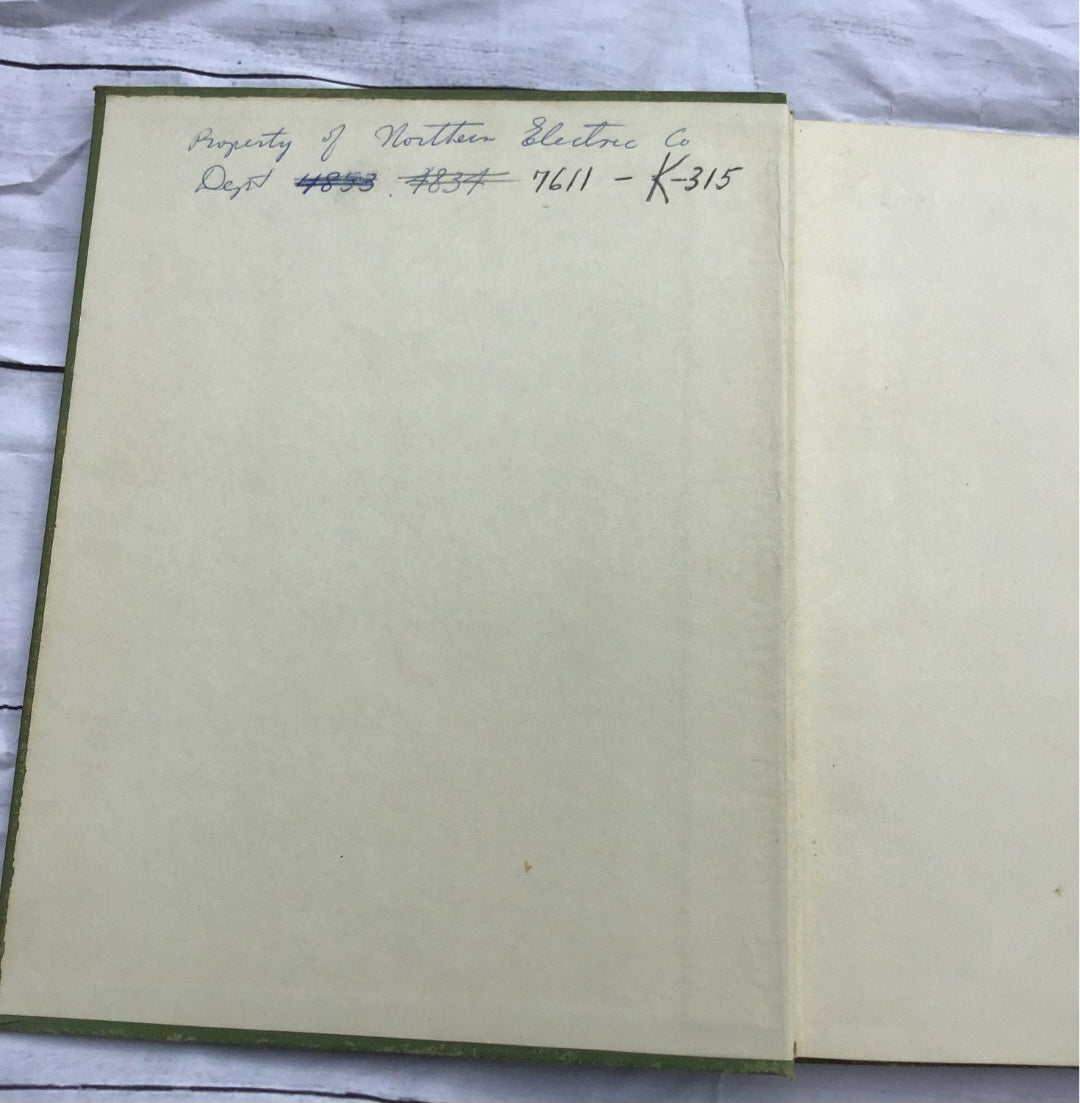 Principles of Electricity applied to Telephone &Telegraph Work 1953