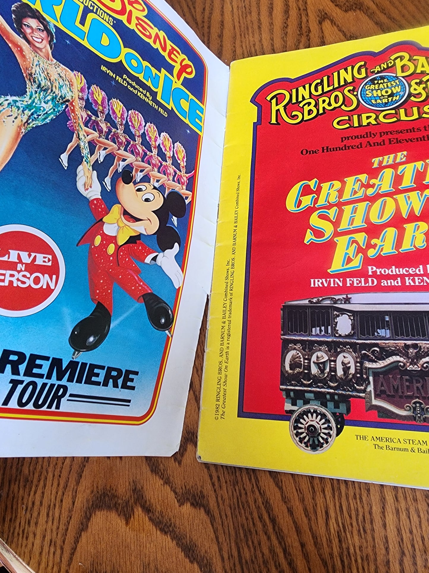 Vtg 1981 Ringling Bros and Barnum & Bailey Circus 11th Edition Souvenir bk progr