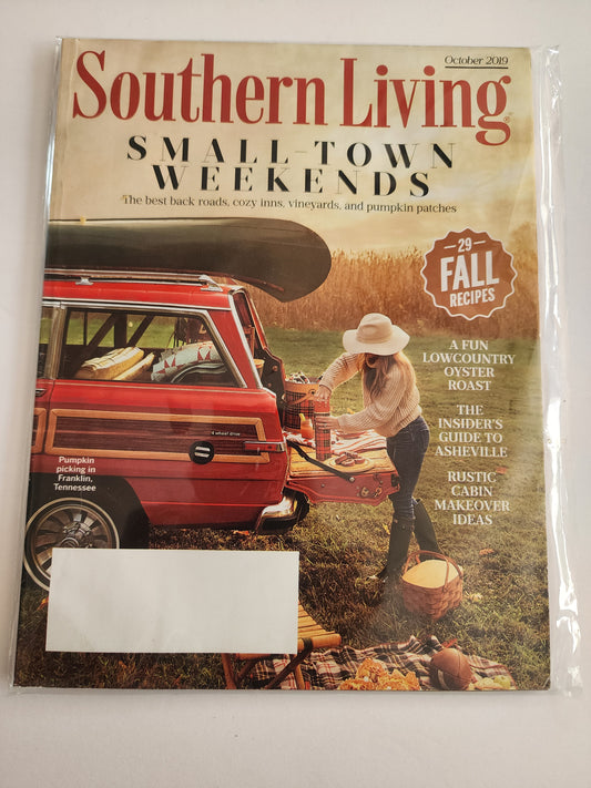 Southern Living  October 2019 Small-Town Weekends Fall Recipes