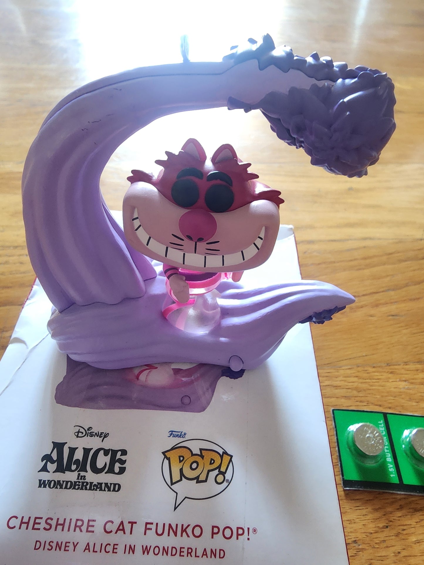 Hallmark Keepsake Christmas Ornament 2024 Disney Alice  Wonderland Cheshire Cat